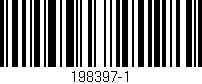 Código de barras (EAN, GTIN, SKU, ISBN): '198397-1'