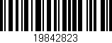 Código de barras (EAN, GTIN, SKU, ISBN): '19842823'
