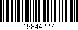 Código de barras (EAN, GTIN, SKU, ISBN): '19844227'