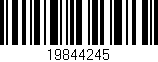 Código de barras (EAN, GTIN, SKU, ISBN): '19844245'