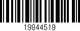 Código de barras (EAN, GTIN, SKU, ISBN): '19844519'