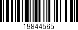 Código de barras (EAN, GTIN, SKU, ISBN): '19844565'