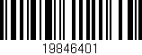 Código de barras (EAN, GTIN, SKU, ISBN): '19846401'