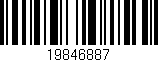 Código de barras (EAN, GTIN, SKU, ISBN): '19846887'