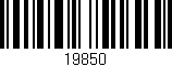 Código de barras (EAN, GTIN, SKU, ISBN): '19850'
