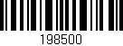 Código de barras (EAN, GTIN, SKU, ISBN): '198500'