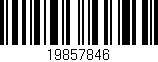 Código de barras (EAN, GTIN, SKU, ISBN): '19857846'
