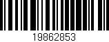 Código de barras (EAN, GTIN, SKU, ISBN): '19862853'