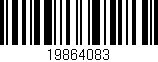 Código de barras (EAN, GTIN, SKU, ISBN): '19864083'