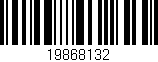 Código de barras (EAN, GTIN, SKU, ISBN): '19868132'