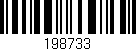 Código de barras (EAN, GTIN, SKU, ISBN): '198733'