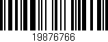 Código de barras (EAN, GTIN, SKU, ISBN): '19876766'