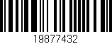 Código de barras (EAN, GTIN, SKU, ISBN): '19877432'