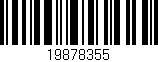 Código de barras (EAN, GTIN, SKU, ISBN): '19878355'