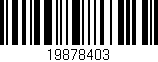 Código de barras (EAN, GTIN, SKU, ISBN): '19878403'
