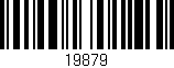 Código de barras (EAN, GTIN, SKU, ISBN): '19879'