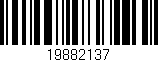Código de barras (EAN, GTIN, SKU, ISBN): '19882137'