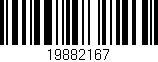 Código de barras (EAN, GTIN, SKU, ISBN): '19882167'