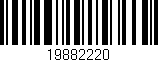 Código de barras (EAN, GTIN, SKU, ISBN): '19882220'