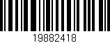 Código de barras (EAN, GTIN, SKU, ISBN): '19882418'