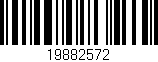 Código de barras (EAN, GTIN, SKU, ISBN): '19882572'