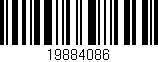 Código de barras (EAN, GTIN, SKU, ISBN): '19884086'