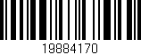 Código de barras (EAN, GTIN, SKU, ISBN): '19884170'