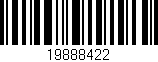 Código de barras (EAN, GTIN, SKU, ISBN): '19888422'