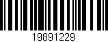 Código de barras (EAN, GTIN, SKU, ISBN): '19891229'