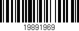 Código de barras (EAN, GTIN, SKU, ISBN): '19891969'