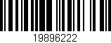 Código de barras (EAN, GTIN, SKU, ISBN): '19896222'