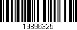 Código de barras (EAN, GTIN, SKU, ISBN): '19896325'