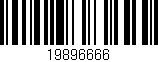 Código de barras (EAN, GTIN, SKU, ISBN): '19896666'