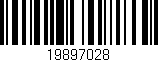 Código de barras (EAN, GTIN, SKU, ISBN): '19897028'
