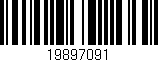 Código de barras (EAN, GTIN, SKU, ISBN): '19897091'