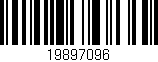 Código de barras (EAN, GTIN, SKU, ISBN): '19897096'