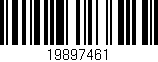 Código de barras (EAN, GTIN, SKU, ISBN): '19897461'