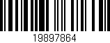 Código de barras (EAN, GTIN, SKU, ISBN): '19897864'