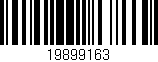 Código de barras (EAN, GTIN, SKU, ISBN): '19899163'