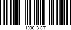 Código de barras (EAN, GTIN, SKU, ISBN): '1990.C.CT'