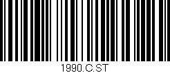 Código de barras (EAN, GTIN, SKU, ISBN): '1990.C.ST'