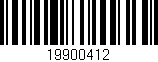 Código de barras (EAN, GTIN, SKU, ISBN): '19900412'