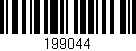 Código de barras (EAN, GTIN, SKU, ISBN): '199044'