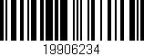Código de barras (EAN, GTIN, SKU, ISBN): '19906234'
