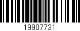 Código de barras (EAN, GTIN, SKU, ISBN): '19907731'