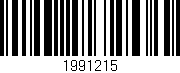 Código de barras (EAN, GTIN, SKU, ISBN): '1991215'