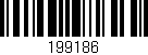 Código de barras (EAN, GTIN, SKU, ISBN): '199186'