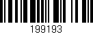 Código de barras (EAN, GTIN, SKU, ISBN): '199193'
