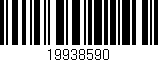 Código de barras (EAN, GTIN, SKU, ISBN): '19938590'
