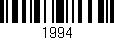 Código de barras (EAN, GTIN, SKU, ISBN): '1994'